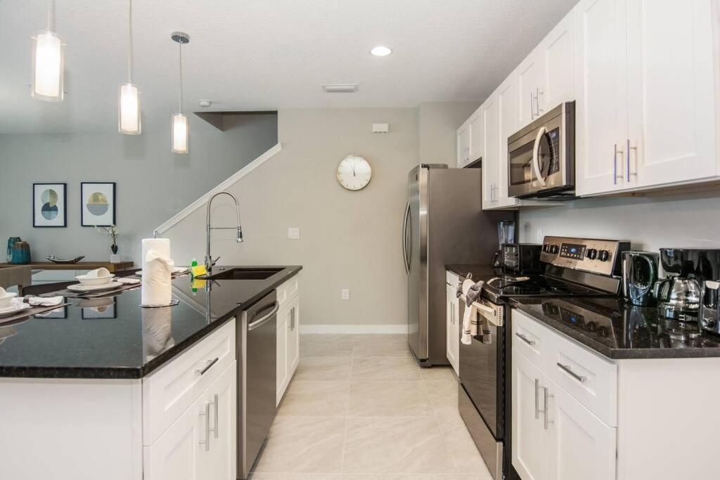Beautiful Four Bedrooms Townhouse With Splash Pool At Le Reve Resort Kissimmee Exterior photo
