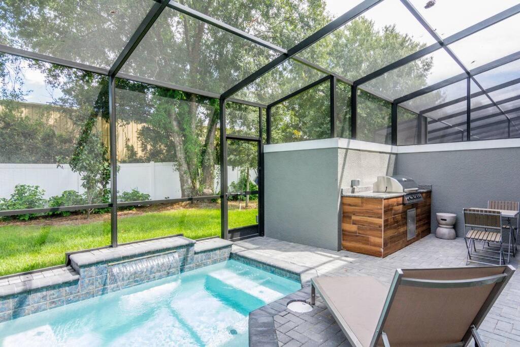 Beautiful Four Bedrooms Townhouse With Splash Pool At Le Reve Resort Kissimmee Exterior photo